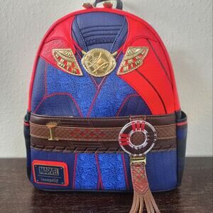 Dr Strange Marvel Loungefly Backpack Disney Store Authentic NEW
